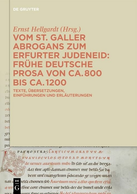 Vom St. Galler Abrogans zum Erfurter Judeneid - 