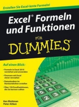 Excel Formeln und Funktionen für Dummies - Ken Bluttman, Peter G. Aitken