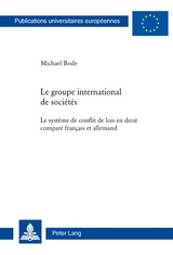 Le groupe international de sociétés - Michael Bode