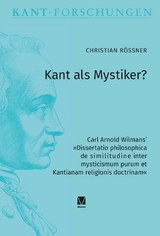 Kant als Mystiker? -  Christian Rößner