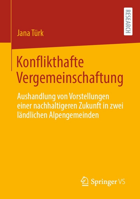 Konflikthafte Vergemeinschaftung - Jana Türk