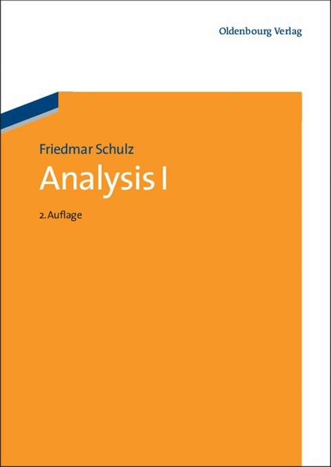 Analysis 1 - Friedmar Schulz