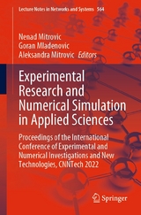 Experimental Research and Numerical Simulation in Applied Sciences - 