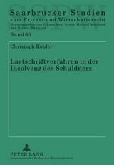 Lastschriftverfahren in der Insolvenz des Schuldners - Christoph Köhler