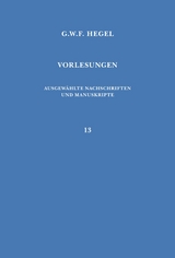 Vorlesungen über die Philosophie des Geistes -  Georg Wilhelm Friedrich Hegel