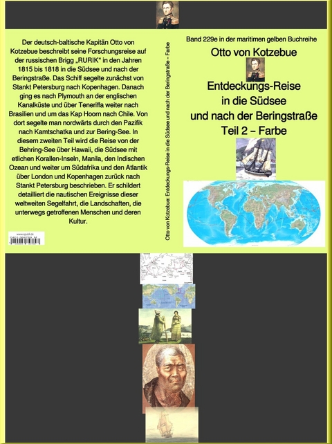 Entdeckungs-Reise in die Südsee und nach der Beringstraße – Teil 2 – bei Jürgen Ruszkowski - Otto Von Kotzebue