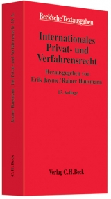 Internationales Privat- und Verfahrensrecht - Jayme, Erik; Hausmann, Rainer