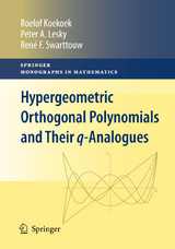 Hypergeometric Orthogonal Polynomials and Their q-Analogues - Roelof Koekoek, Peter A. Lesky, René F. Swarttouw