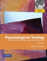 Psychological Testing - Gregory, Robert J.