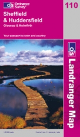 Sheffield and Huddersfield, Glossop and Holmfirth - Ordnance Survey