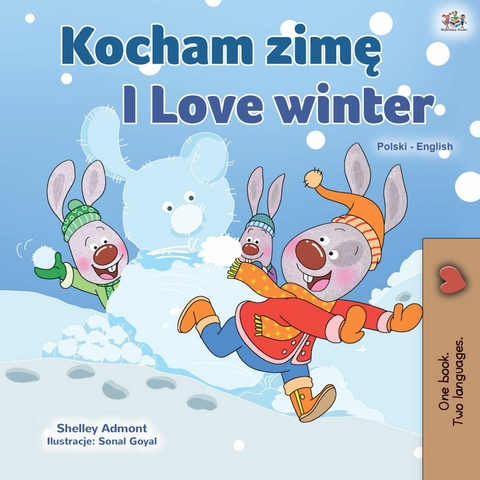 Kocham zimę I Love Winter - Shelley Admont,  KidKiddos Books