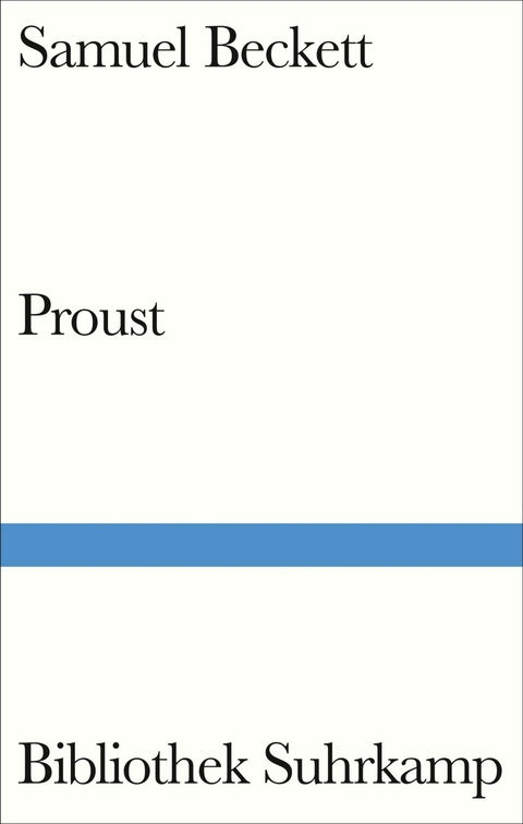 Proust - Samuel Beckett