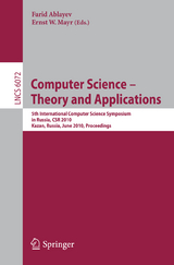 Computer Science -- Theory and Applications - 