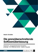 Die grenzüberschreitende Softwareüberlassung. Einkommen- und gewerbesteuerliche Perspektive - Nadin Schäfer