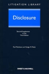 Disclosure - QC, Hodge Malek,; Matthews, Paul