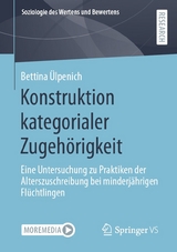 Konstruktion kategorialer Zugehörigkeit - Bettina Ülpenich