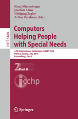 Computers Helping People with Special Needs, Part II - 