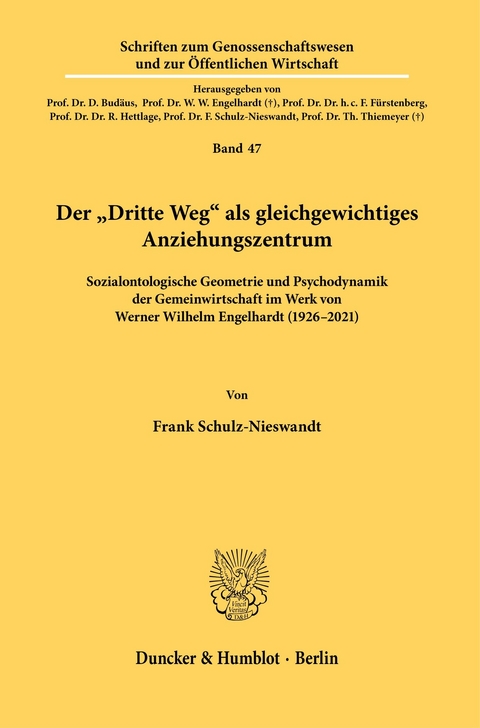 Der »Dritte Weg« als gleichgewichtiges Anziehungszentrum. -  Frank Schulz-Nieswandt