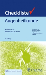 Checkliste Augenheilkunde - Annelie Burk, Reinhard Burk