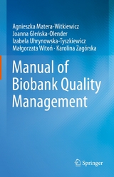 Manual of Biobank Quality Management - Agnieszka Matera-Witkiewicz, Joanna Gleńska-Olender, Izabela Uhrynowska-Tyszkiewicz, Małgorzata Witoń, Karolina Zagórska, Katarzyna Ferdyn, Michał Laskowski, Patrycja Sitek, Błażej Marciniak, Jakub Pawlikowski, Dominik Strapagiel