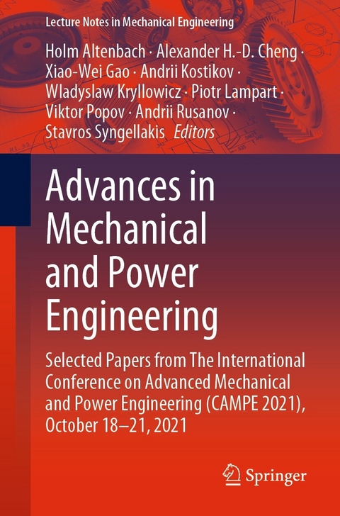 Advances in Mechanical and Power Engineering - 