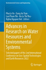 Advances in Research on Water Resources and Environmental Systems - 