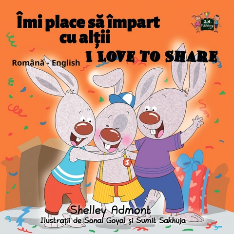 Îmi place să împart cu alții I Love to Share - Shelley Admont,  KidKiddos Books