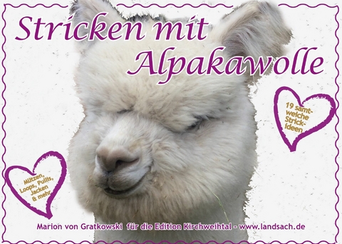 Stricken mit Alpakawolle -  Marion von Gratkowski