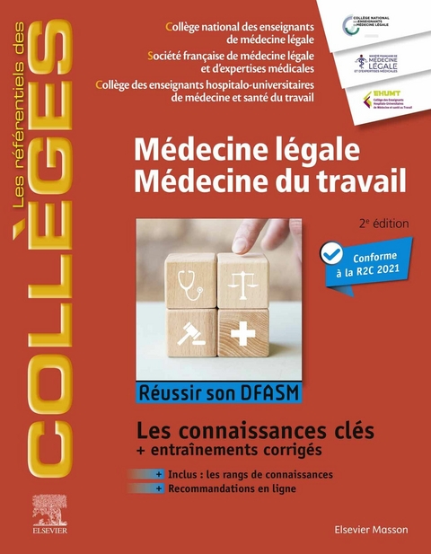 Médecine légale - Médecine du travail -  Audrey Farrugia,  Stephane Grill,  Lucile Tuchtan