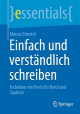 Einfach und verständlich schreiben - Marcus Erberich