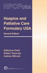 Hospice and Palliative Care Formulary USA - Twycross, Robert G.; Wilcock, Andrew