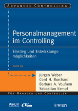 Personalmanagement im Controlling - Jürgen Weber, Cord H. Burchard, Barbara A. Voußem, Sebastian Kempf