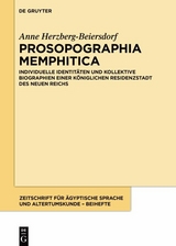 Prosopographia Memphitica - Anne Herzberg-Beiersdorf