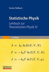 Statistische Physik - Fließbach, Torsten