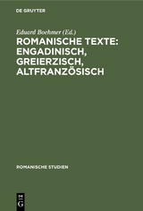 Romanische Texte - 