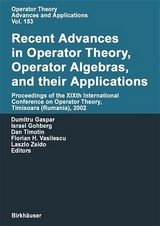 Recent Advances in Operator Theory, Operator Algebras, and their Applications - 