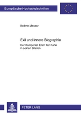 Exil und innere Biographie - Kathrin Massar