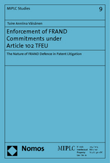 Enforcement of FRAND Commitments under Article 102 TFEU - Tuire Anniina Väisänen