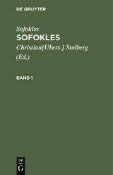 Sofokles: Sofokles. Band 1 -  Sofokles