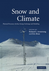 Snow and Climate - Armstrong, Richard L.; Brun, Eric