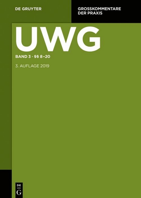 §§ 8-20; § 23 GeschGehG; Register - 