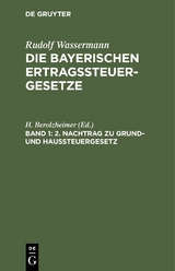 2. Nachtrag zu Grund- und Haussteuergesetz - 