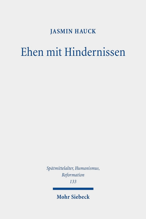 Ehen mit Hindernissen -  Jasmin Hauck