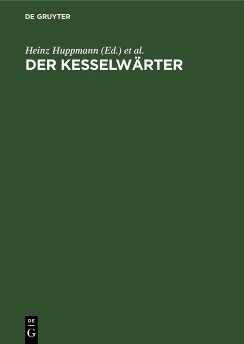 Der Kesselwärter - 