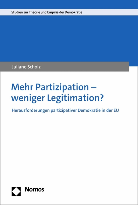 Mehr Partizipation – weniger Legitimation? - Juliane Scholz