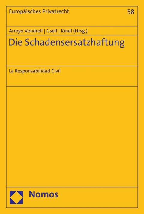 Die Schadensersatzhaftung - 