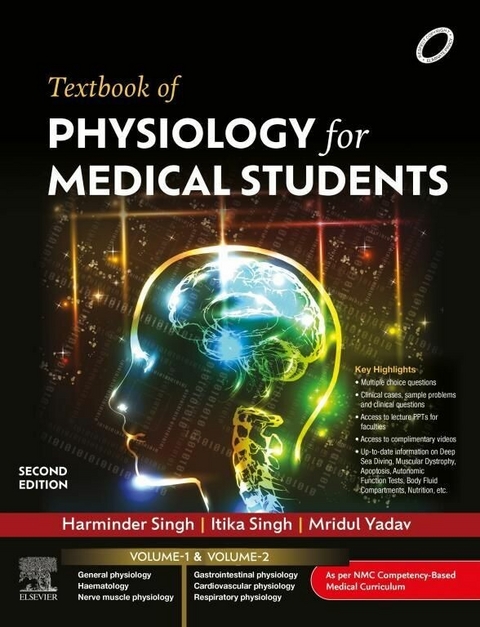 Textbook of Physiology for Medical Students, 2nd Edition - E-Book -  Harminder Singh,  Itika Singh,  Mridul Yadav