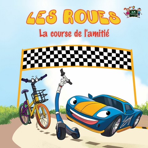 Les Roues La course de l’amitié - Inna Nusinsky,  KidKiddos Books