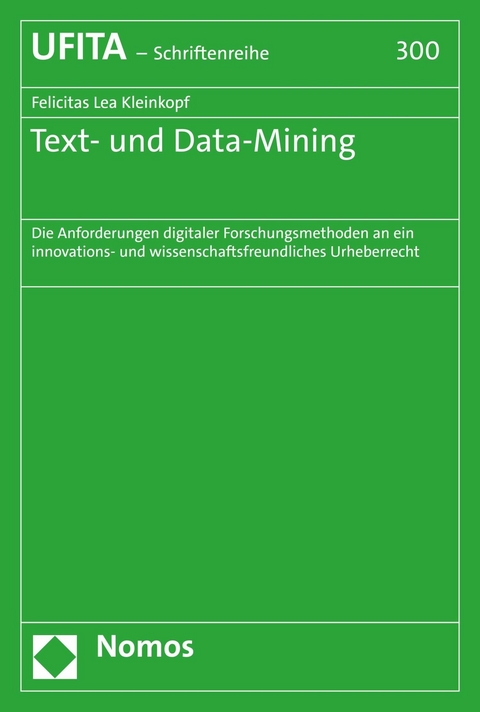 Text- und Data-Mining - Felicitas Lea Kleinkopf