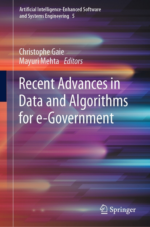 Recent Advances in Data and Algorithms for e-Government - 